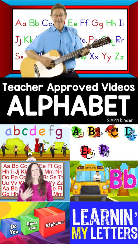 This is a fun way to teach kids the alphabet as it visually shows them the letter and what sound it makes as well. Abc Songs For Preschool, Alphabet Chant Kindergarten, Abc Songs For Preschool Letter Sounds, Alphabet Songs For Kindergarten, Alphabet Song, Letter Sound Song, The Better Alphabet Song, Songs For Teachers, Transportation Songs