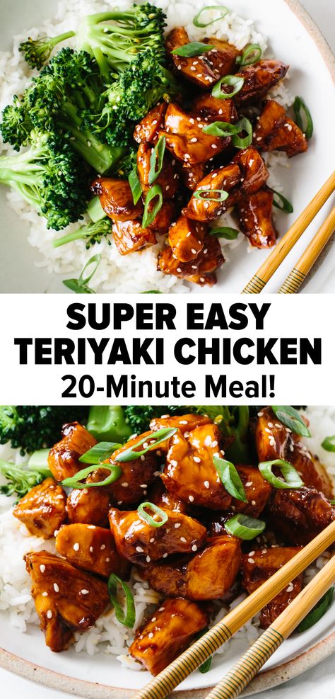 Veri Veri Teriyaki Recipes, Tariakie Chicken Recipe, Sushi Chicken Teriyaki, G Hughes Teriyaki Recipes, Terriaki Chicken Stirfry, Teriyaki Chicken Stove Top, Healthy Japanese Dinner Recipes, Chicken Terriaki Chicken, Teryokie Chicken Recipe