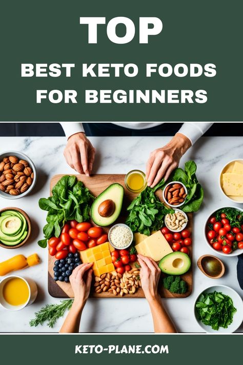 Kickstart your ketogenic journey with confidence using our comprehensive guide to the Best Keto Foods for Beginners. This essential resource is designed to help newcomers navigate the world of keto with ease, providing detailed information on the most nutritious and delicious low-carb, high-fat foods. Learn how to stock your pantry, plan your meals, and make smart food choices that align with your keto goals. From proteins and healthy fats to low-carb vegetables and snacks, this guide covers eve Keto List Of Foods To Avoid, Healthy Keto Diet For Beginners, Medical Ketogenic Diet, Ketoish Diet, Low Carb Foods List For Beginners, How To Start Keto Diet For Beginners, Keto Foods List, Keto Food List For Beginners, Best Keto Foods