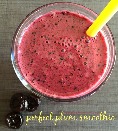 Low Fat Smoothie Recipes, Prune Smoothie, High Fiber Smoothies, Fiber Smoothie, Prune Recipes, High Fiber Fruits, Dried Prunes, Blueberry Juice, High Fiber Foods