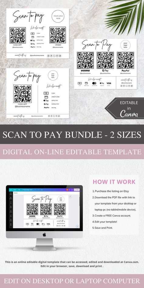 scat to pay, qr code sign Scan To Pay Template, Scan To Pay Sign, Payment Sign, Scan To Pay, Qr Code Sign, Calling Cards, Social Media Icons, Sign Templates, Sign I