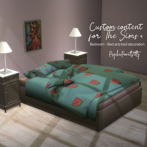 Sims4 Cc Bedding, Ts4cc Furniture Bedroom, Sims 4 Bed Sets Cc, Sims 4bedroom Cc, Sims 4 Alpha Clutter, Sims 4 Messy Bed Cc, Sims 4 Cc House Clutter, Sims 4 Cc Bed Patreon Free, Sims 4 Functional Bed Cc