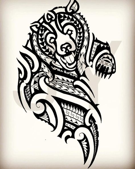 ⚠️🐻出沒注意... Viking Bear Tattoos For Men, Maori Bear Tattoo, Celtic Bear Tattoo For Men, Barbarian Tattoo Ideas, Bear Shoulder Tattoo Men, Norse Bear Tattoo, Bear Shoulder Tattoo, Celtic Bear Tattoo, Viking Bear Tattoo