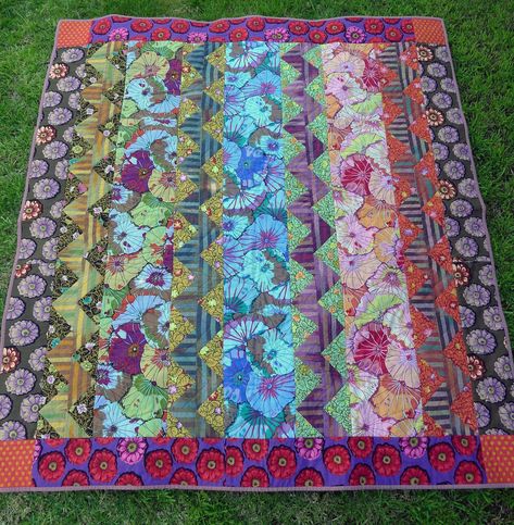 Kaffe Fassett Quilts Ideas, Peruvian Style, Jewel Frames, Bohemian Quilt, Layer Cake Quilts, Kaffe Fassett Quilts, Quilts Patterns, Quilt Sewing Patterns