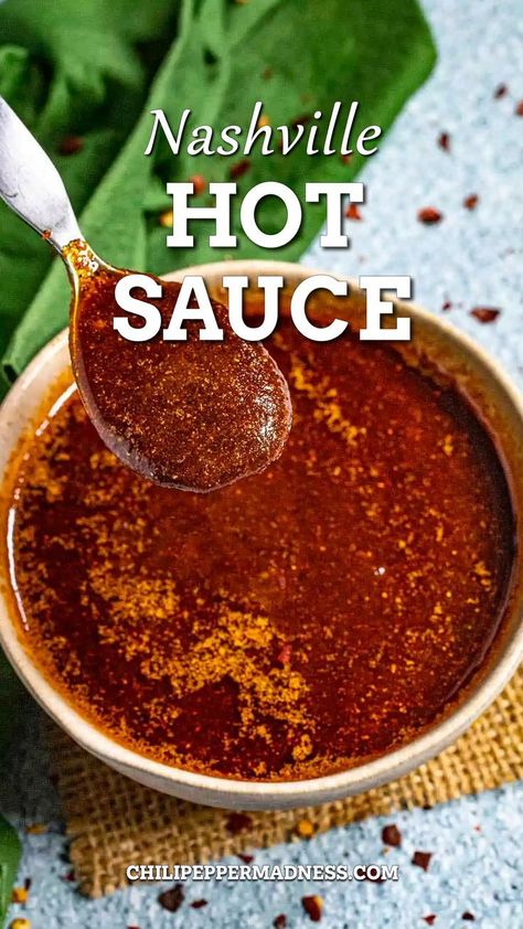 Nashville Hot Sauce Check more at https://creativeideas.modstoapk.com/nashville-hot-sauce/ Nashville Hot Chicken Sauce Recipe, Nashville Hot Sauce Recipe, Hot Wing Sauce Recipe, Nashville Hot Sauce, Cayenne Pepper Recipes, Nashville Hot Chicken Recipe, Chicken Wing Sauce Recipes, Hot Chicken Recipe, Hot Sauce Recipe