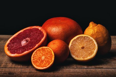 Still Life, Citrus Mix #photography #stilllife #fruit #citrus #flash #blackbackground Kinds Of Fruits, Citrus Fruit, Life Photography, Still Life Photography, One Light, Grapefruit, Orange Color, Still Life, Flash