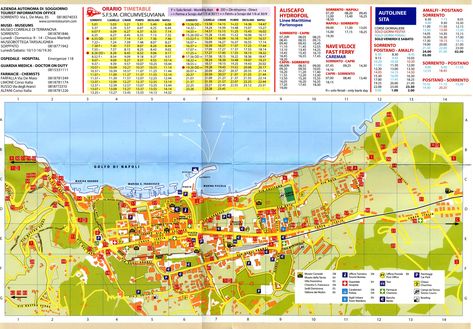 Italy Journal, Italy On A Budget, Sorrento Italy, When In Rome, Italy Map, Printable Maps, Detailed Map, The Amalfi Coast, City Maps