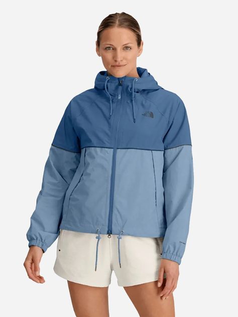 Blue north face jacket