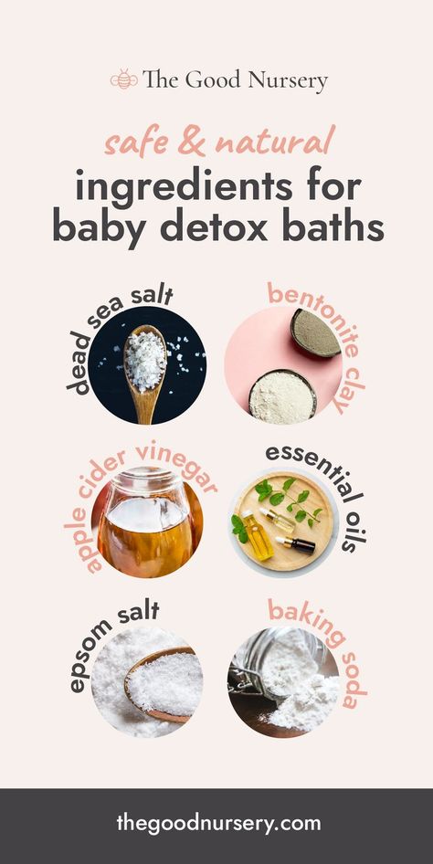 Baby Detox Bath, Detox Bath For Colds, Baby Hygiene, Toddler Cold, Detox Bath Recipe, Bath Detox, Baby Recipes, Turmeric Health, Crunchy Moms