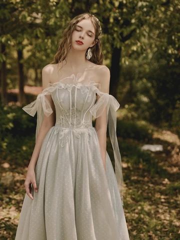 All New – Tagged "autumn2020" – Page 2 – Peiliee Shop Gray Prom Dress, Fairy Prom Dress, Grey Prom Dress, Fairy Wedding Dress, Sparkly Prom Dresses, Fairy Dresses, Fairy Wedding, Dress Tulle, Fairytale Dress