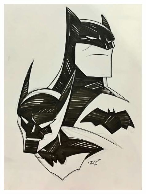 Dc Sketch, Anime People Drawings, Batman Sketch, Batman Concept Art, Kevin Conroy, Marvel Art Drawings, Superhero Artwork, Comic Art Sketch, Xmen Art