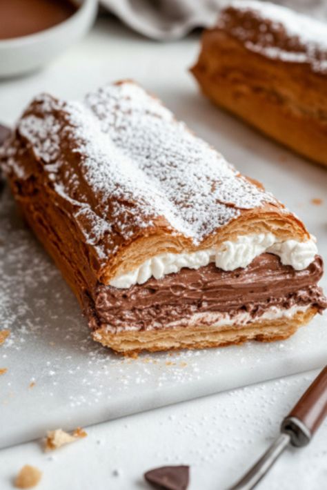 Chocolate and Hazelnut Paris-Brest Recipe: A Luxurious French Pastry with Nutty, Chocolate Goodness! - The Fresh Man cook Caneles Recipe French Pastries, Pastry Ring, French Recipes Authentic, French Pastries Recipes, Vegan Nutella, Chocolate Covered Peanuts, Man Cooking, Paris Brest, Pastry Recipe