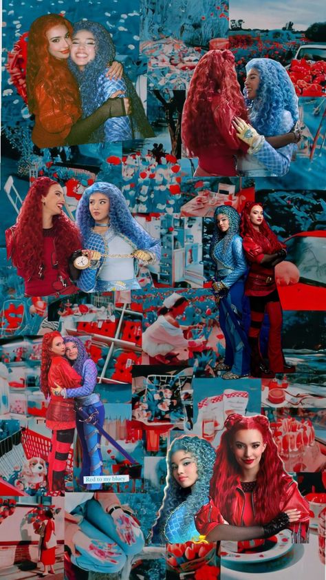 Descendants 4 Wallpaper, Malia Baker, Kylie Cantrall, Descendants 4, Descendants Cast, Red Charm, Hula Dance, 4 Wallpaper, Disney Descendants