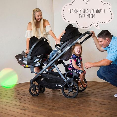 The Only Stroller You’ll Ever Need. . Families grow, kids change, and finally, there’s a stroller that can keep up.  @kylieforniamama 📸 @joannamiriam Baby Timeline, Double Baby Strollers, Baby Jogger City Select, Twin Room, Stylish Diaper Bag, Baby Doll Nursery, Baby Room Organization, Best Diaper Bag, Peg Perego