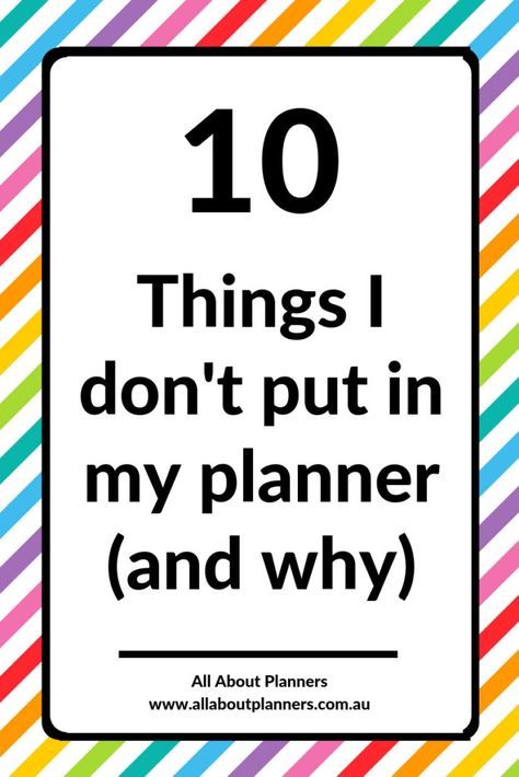 things i don't put in my planner why how to set up a new planner ideas tips inspiration use it effectively get the most out Franklin Planner, How To Bullet Journal, Happy Planners, Planner Review, Franklin Covey, My Planner, Paper Planner, Planner Tips, Todo List