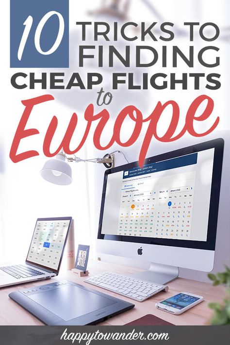 Cheap Flights To Europe, Cheap Airfare, Travel Cheap, Easy Tricks, Find Cheap Flights, How To Book, Us Travel Destinations, Backpacking Europe, European Destinations