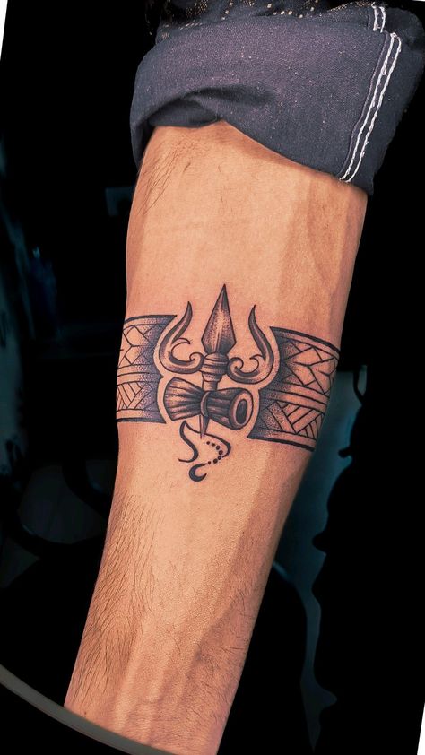 Trishul Tattoo, Armband Tattoos, Armband Tattoo Design, Designs Ideas, Armband Tattoo, Tattoo Design, Arm Band, Tattoo Designs, Tattoos