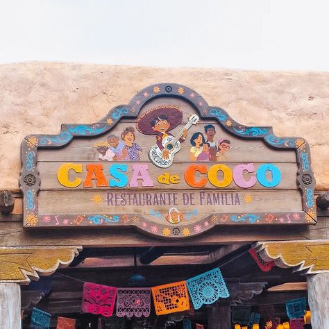 What's your favourite quick service restaurant in Disney? We loved Casa De Coco in Frontierland at Disneyland Paris as the theming is so pretty, and the prices aren't too bad either (for a theme park). I paid less than €40 for 2 meals with drinks and some churros to share for desert. ******* 📍Disneyland Paris, 🔎Disney Parks, EuroDisney, Disney UK, Remember Me, Disney Food #disneyfood #disneyfoodie #disneyfoodblog #disneyfoodies #disneyfoods #disneysnacks #disneyeats #disneytreats #disney... Disneyland Paris Restaurants, Quick Service Restaurant, Disney Treats, Paris Food, Disney Paris, Disney Snacks, Disney Food Blog, Paris Restaurants, Remember Me