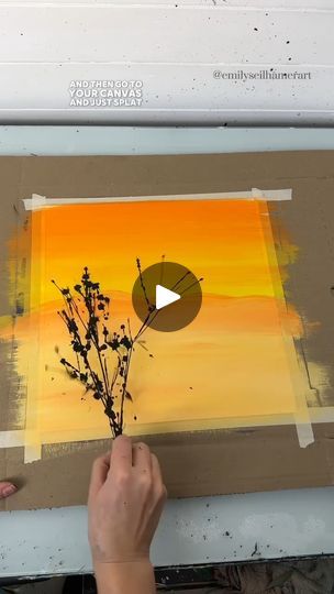 Branch Slap Painting, Stick Painting Ideas, Tree Branches Painting, Diy Tree Painting, Diy Art Work, Painted Sticks Diy, Christmas Crafts Diy Decoration, Plank Art, Creative Arts Therapy