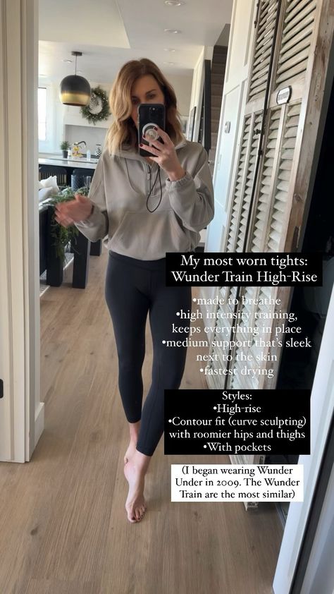 Shop Wunder Train Contour Fit High-Rise … and other curated products on LTK, the easiest way to shop everything from your favorite creators. Wunder Train, Curves Workout, Half Zip, Fitness Fashion, High Rise, Tights, Sleek, Train, How To Wear