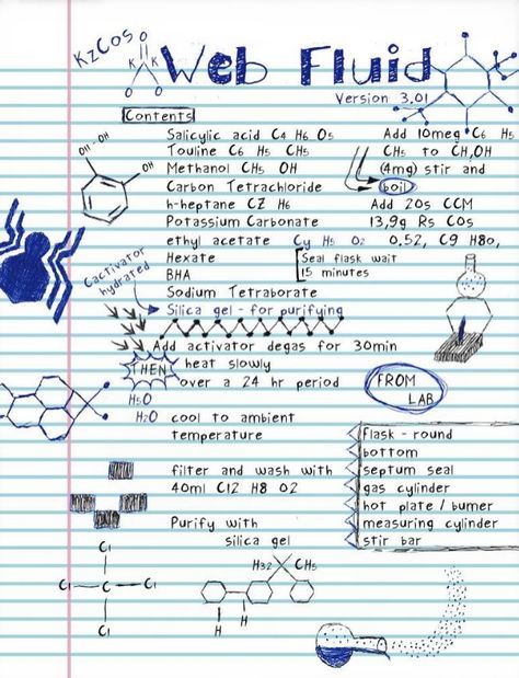 Spider Man Web Fluid Formula, Spiderman Web Design, Spiderman Blueprints, X Men Drawings Pencil, Spiderman Oc Names, Spider Web Spiderman, Spiderman Oc Template, Spider Man Webs, Web Fluid Formula Spiderman