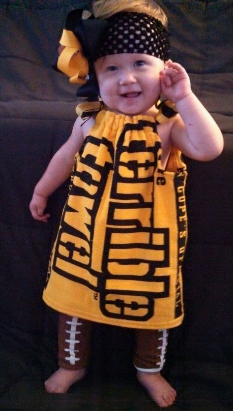 Cutest. Ever. Steelers Terrible Towel, Terrible Towel, Here We Go Steelers, Steelers Baby, Pittsburgh Pride, Steelers Gear, Steelers Girl, Go Steelers, Pittsburg Steelers