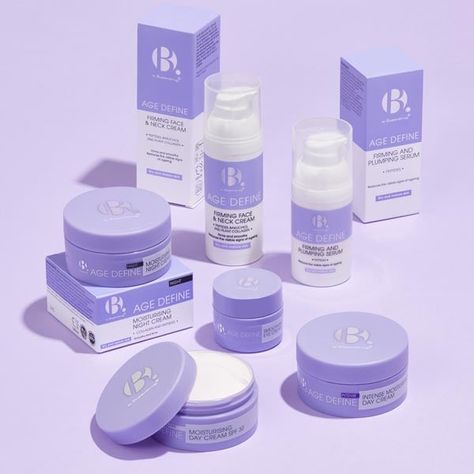 Purple Skincare Packaging, Skincare Product Packaging, Minimal Packaging Design, Skincare Packaging Design, Purple Packaging, App Design Trends, Packaging Design Beauty, Color Packaging, Teen Skincare