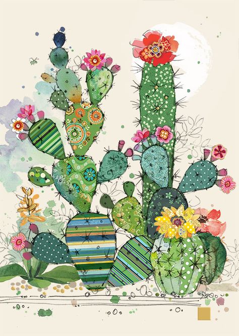 Cactus Paintings, Cactus Drawing, Cactus Painting, Bug Art, Desert Art, Cactus Art, Cactus Plant, Southwest Art, Watercolor Images