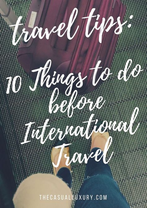 Sep 1, 2021 - Does anyone else find themselves with an endless “to-do” list before taking an international trip? I feel like I have been running a million errands before our flight on Thursday. No matter how many times I travel, I seem to...Read More International Travel Tips, Casual Luxury, Airplane Travel, Travel Checklist, Travel Info, Travel Images, Italy Vacation, Packing Tips For Travel, Piano Sheet