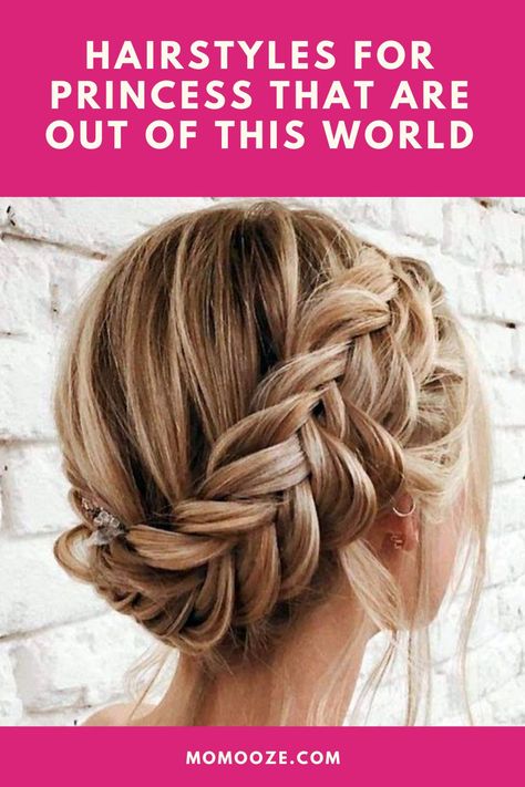 Fairy Godmother Hairstyles, Hairstyles For Princess, Hairstyles Princess, Cinderella Sleeping, Event Hairstyles, Cinderella Hair, Black Hair Balayage, Braided Hairdo, Easy Hairdos