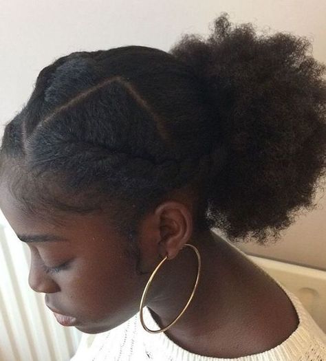 65 Easy Natural Hairstyles For Teenage Black Girls - Coils and Glory Natural Hairstyles Black Women, Professional Natural Hairstyles, Women Natural Hairstyles, Black Women Natural Hairstyles, Natural Hairstyles For Black Women, Natural Hair Twa, African Natural Hairstyles, Cabello Afro Natural, Cute Natural Hairstyles