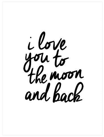 Another way to inspire your bedroom with this wall art of declaring your love to your beloved... I love you to the moon and back #love #peace #art #wallart #decoration #valentine #diy Typographic Art, Art Quotes Inspirational, Typographic Print, Sassy Quotes, To The Moon And Back, To The Moon, The Words, Inspire Me, Words Quotes