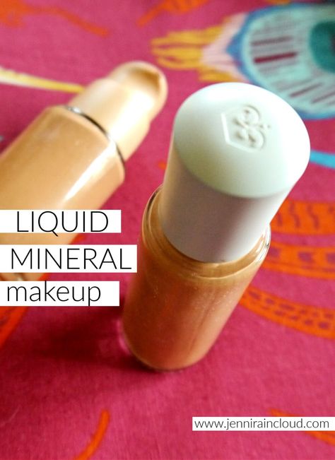 Liquid Mineral Make Up-DIY BB Cream - Jenni Raincloud Diy Mineral Makeup, Diy Bb Cream, Diy Setting Spray, Diy Makeup Setting Spray, Diy Foundation, Diy Makeup Recipe, Diy Makeup Brush, Pale Skin Makeup, Makeup Recipes