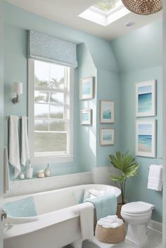 Explore how Tidewater (SW 6477) transforms your bathroom into a coastal oasis with subtle turquoise hues. Dive into daily interior designer routines and decor tips for a serene space. #Ad #homedecor #homedesign #bathroom #Painthome interiorarchitecture best Wall Colors for Bathroom Colors Bright Room Colors best colors combinations bathroom bathroom Remodeling Modern Paint Colors 2024 Beach House Colors Interior Walls Coastal, Sea Glass Inspired Bathroom, Sherwin Williams Tidewater Bathroom, Beach Bathroom Paint Colors, Modern Coastal Bathroom Ideas, Tidewater Sherwin Williams, Light Teal Bathroom, Beachy Paint Colors, Turquoise Interior Design