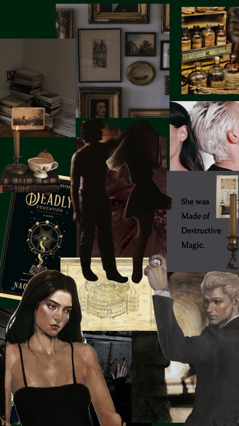 Scholomance Aesthetic, A Deadly Education Fanart, A Deadly Education, Naomi Novik, 2023 Books, Aesthetic Desktop Wallpaper, Book Aesthetic, Creative Play, Dark Fantasy