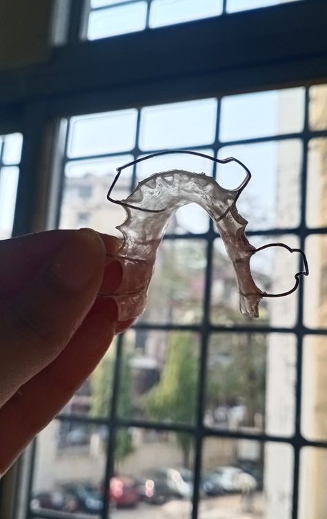 Lower hawley's #acrylisied appliance #orthodontics#dentistry #dental school#retainer#braces Retainers Aesthetic, Hawley Retainer, Dental School, Aesthetic Picture, Braces, Aesthetic Pictures, Give It To Me, Quick Saves