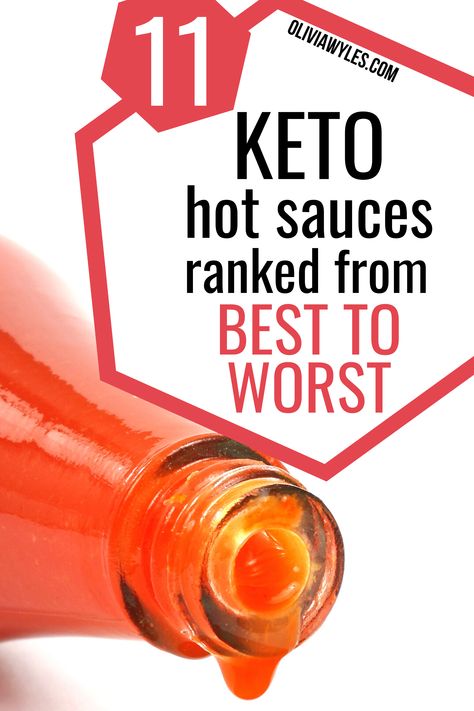 We ranked our favorite keto-friendly hot sauces, so you can find the perfect one for your needs. Here's what we found out about each sauce that made it rank where it did on this list of best to worst Keto-Friendly hot sauces. Keto Condiments, Healthy Keto Recipes, Lazy Keto, Keto Taco, Condiment Recipes, Hot Sauces, Custom Keto Diet, Healthy Keto, Diet Help