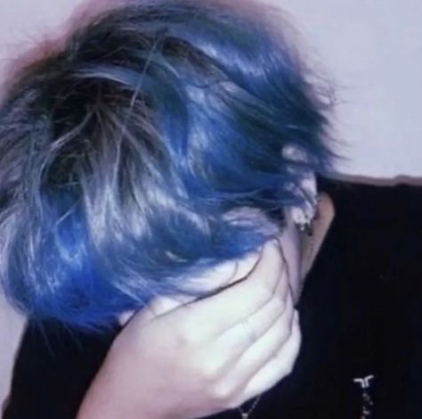 Dark Blue Hair Men, Blue Hair Men, Dark Blue Hair, Blue Hair, Dark Blue, Hair, Blue