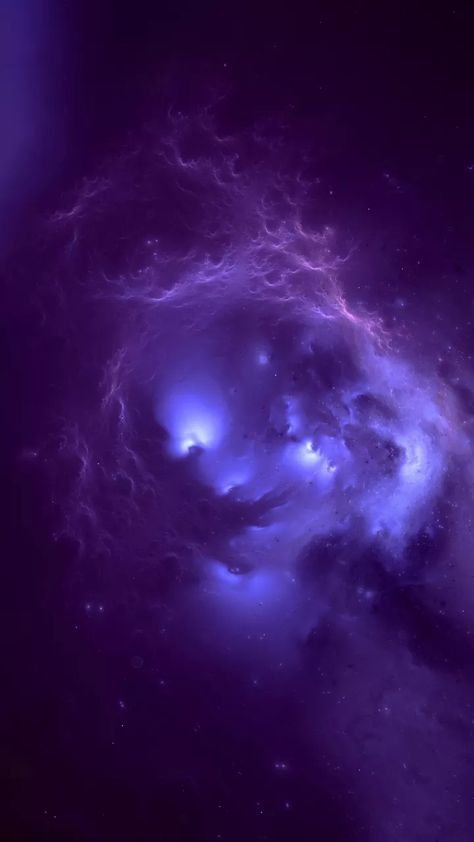 Space Aesthetic Art, Retro Pastel Aesthetic, Blue Nebula, Planet Painting, Purple Aesthetic Background, Screen Wallpapers, Amoled Wallpapers, Space Photography, Planets Wallpaper