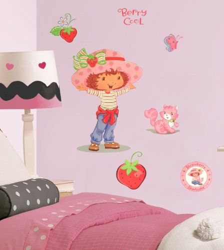 $7.99 >>> Click on the image for additional details. Note:It is Affiliate Link to Amazon. Strawberry Shortcake Nursery, Wall Mural Decals, Strawberry Shortcake Characters, Vintage Strawberry Shortcake, Wall Accent, Set Decor, Nursery Wall Decals, Kids Pillows, Toddler Room