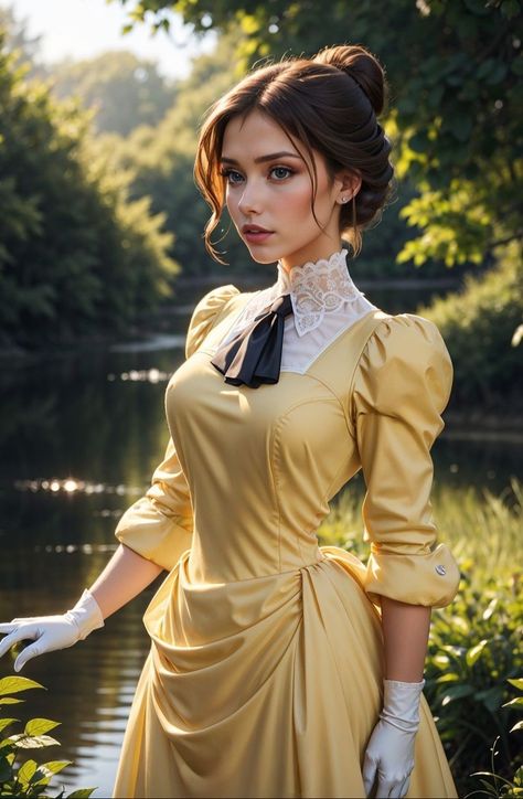 Jane Porter: Tarzan by MySmartArts Tarzan And Jane Costumes, Jane Tarzan, Tarzan And Jane, Jane Porter, Chica Cool, Tarzan, Samhain, Mirror Image, Costume Dress