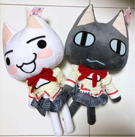 Toro And Kuro, Y2k Photos, Cat Drawing Tutorial, Toro Inoue, Cat Icon, Diy Crafts To Do, Anime Merchandise, Puella Magi Madoka Magica, Anime Memes Funny