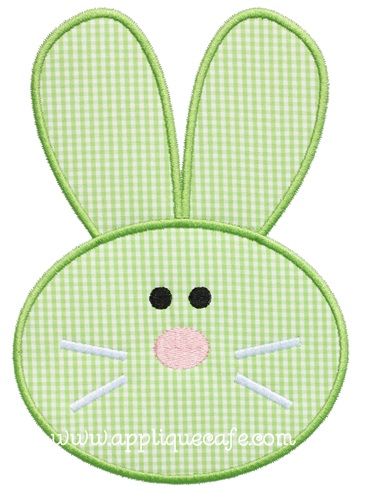 Embroidery Bunny, Face Applique, Bunny Applique, Free Applique Patterns, Easter Applique, Baby Applique, Creeper Minecraft, Patchwork Baby, Baby Quilt Patterns