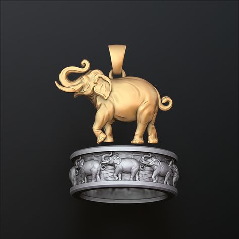 Elephant Pendant Ring Collection 3D print models 🏷️The link to order is in bio. #africa #india #ring #jewellery #jewelry #3dmodel #design #🐘 Elephant Jewelry, Cars Characters, Pendant Ring, Organic Jewelry, Elephant Pendant, Ring Collection, Jewelry Model, 3d Artist, Print Models