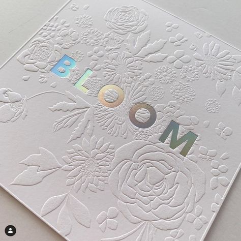 so grateful for the amazing collaboration opportunities this year brought. A favorite- bringing Alli K’s floral art to life with a reverse blind impression and holographic foil for the release of her third book, BLOOM. ✨🌈🌸 Swell Press, Foil Letterpress, Cosmetic Packaging Design, Business Card Inspiration, Holographic Foil, Packaging Designs, Box Packaging Design, Creative Packaging Design, Creative Packaging