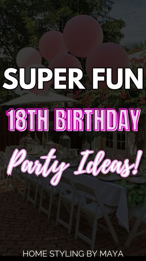 18th birthday decorations,18th birthday party ideas 18th Birthday Decorations At Home, 18th Birthday Ideas For Girls, 18th Birthday Party Decorations, 23rd Birthday Decorations, Birthday Ideas For Girls, 18th Birthday Ideas, 18th Birthday Party Ideas, Birthday Decorations At Home, 18th Birthday Decorations