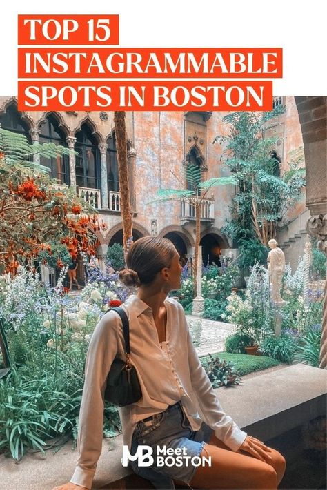 We all know a picture is worth a thousand words. But we think the perfect photo is also worth a thousand likes. To help you prepare as you visit here in Boston, or just a local looking to spruce up your feed, we have gathered our list of the ‘Top Instagrammable Locations in Boston’. Make sure to visit these most instagrammable places in boston and get some beautiful photos. credit @misscathrynanne Boston Photo Spots, Boston Places To Visit, Boston Images, Boston Guide, Boston Photoshoot, Boston Life, Boston Pictures, Places In Boston, Bunker Hill Monument