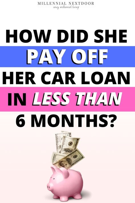 This is what she did to pay off her car loan in under 6 months! #debtpayoff #debt #savingoney #frugal Car Loan Payoff Chart, Couple Finances, Budget Planner Free, Savings Chart, Loan Payoff, Small Business Finance, Car Loan, Financial Fitness, Car Payment