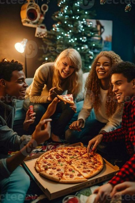 Pizza lovers Group of playful young people eating pizza while having fun together, Generative AI People Eating Pizza, Pizza Ads, Pizza People, Mr Pizza, Veg Sandwich, Pizza Kit, Bacon Pizza, Pizza Gifts, Pizza Guy