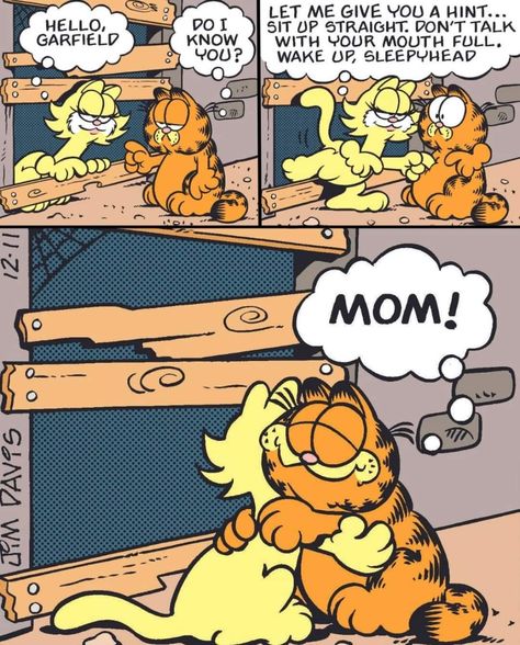 Garfield Strip, Garfield Pictures, Garfield Images, Garfield The Cat, Garfield Cat, Garfield Comics, Mother Knows Best, Which Is Better, Archie Comics